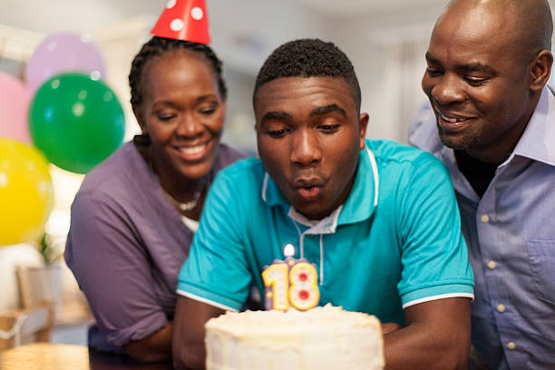 Glückwünsche zum 18. Geburtstag für den Sohn