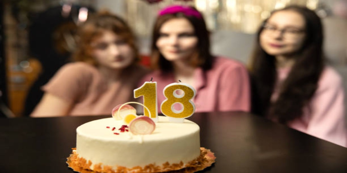 a cake with candles on it