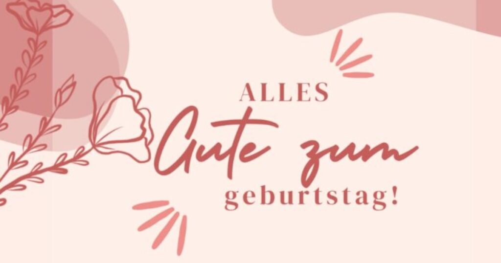 Geburtstagswünsche