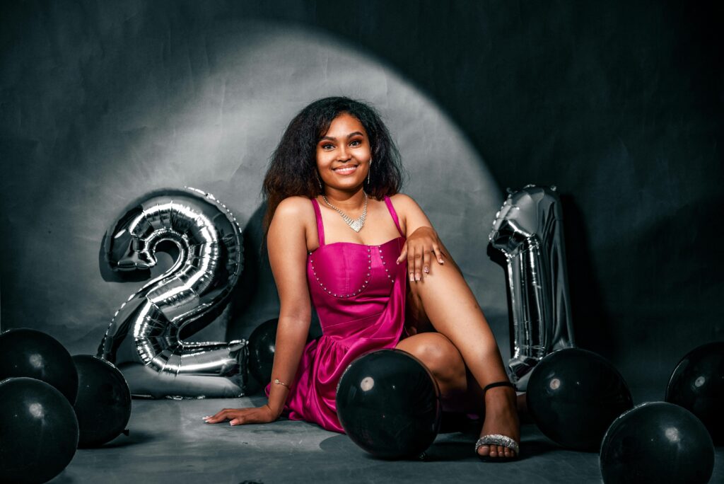 Glückwünsche zum 21. Geburtstag für ein Mädchen